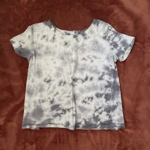 Tie Dye Shirt/Plain Vans Shirt